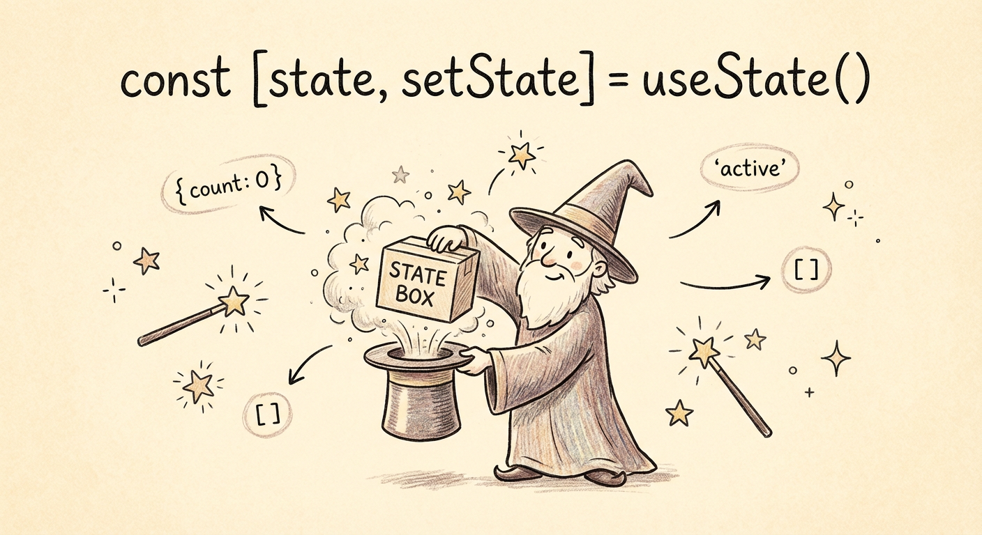 useState 状态魔法